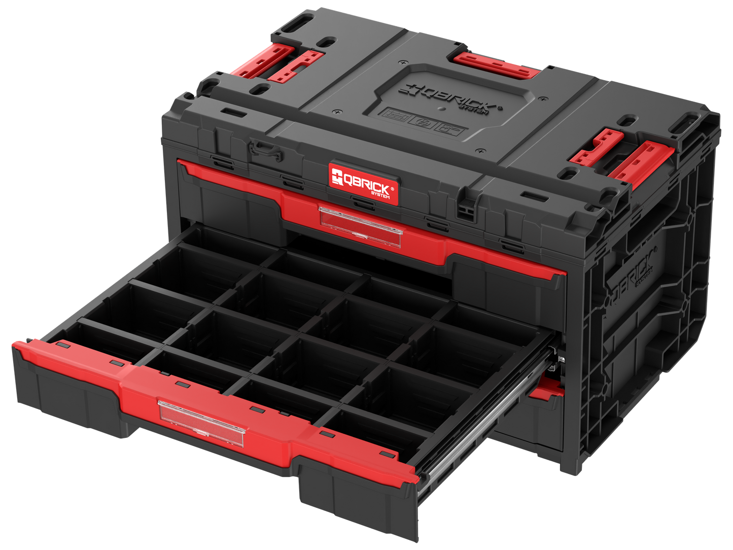 Q25979 ONE Drawer 3 Toolbox 2.0 Black
