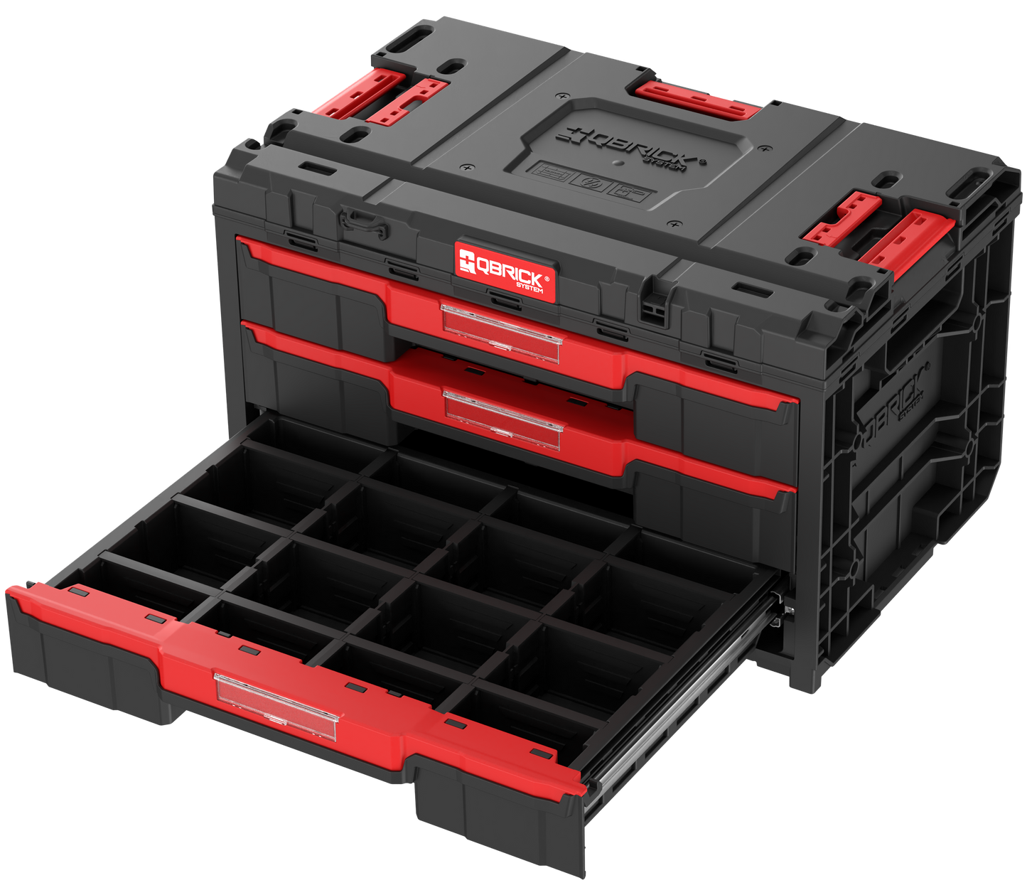 Q25979 ONE Drawer 3 Toolbox 2.0 Black