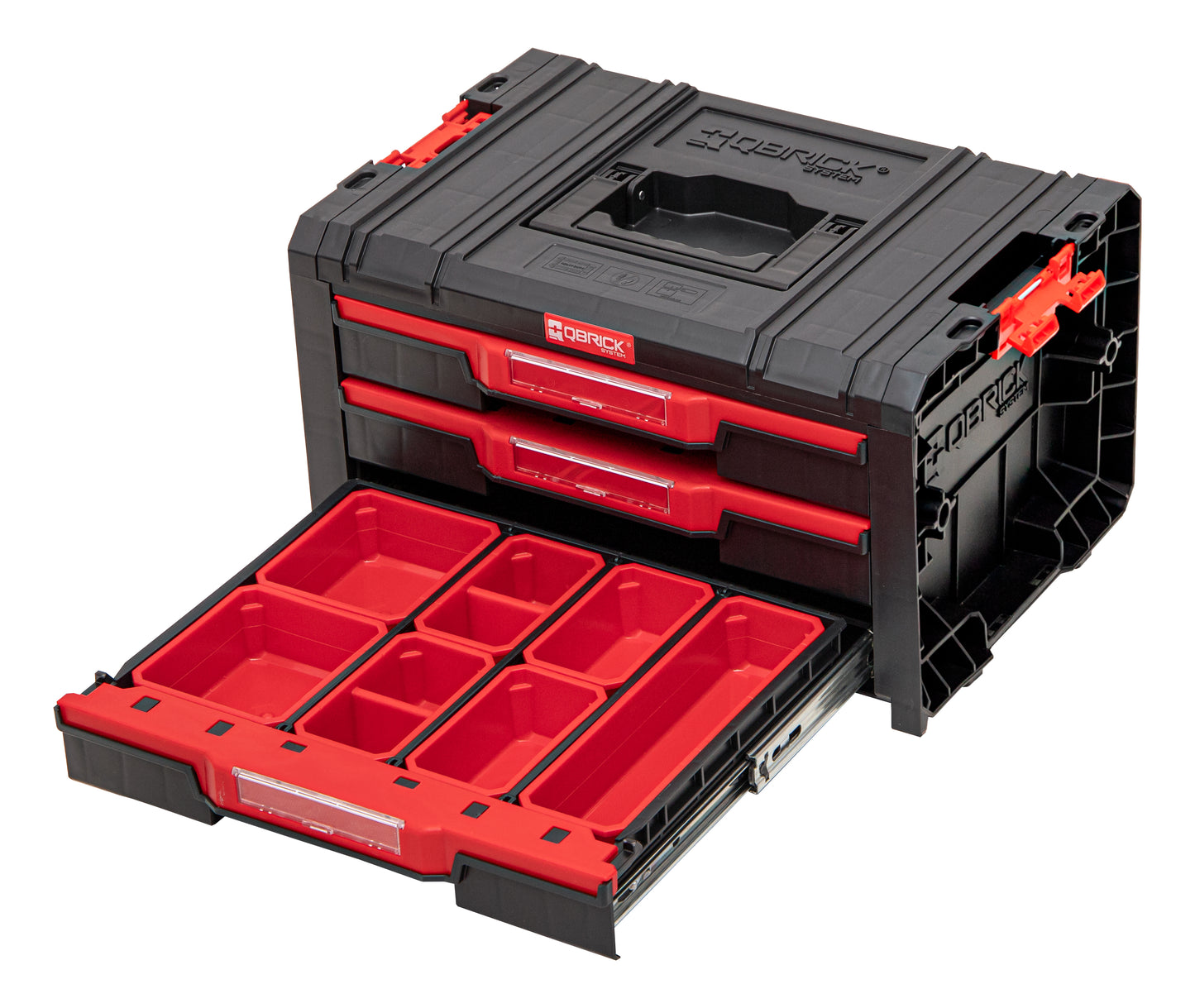 Q25732 PRO Drawer 3 Toolbox 2.0 Expert Black