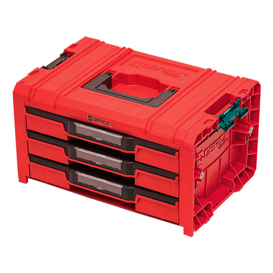 Q25750 PRO Drawer 3 Toolbox 2.0 Expert RED