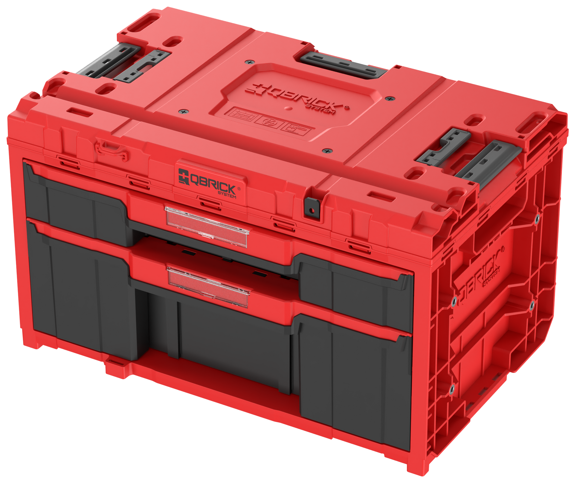 Q25975 ONE Drawer 2 Plus Toolbox 2.0 RED – QBRICK SYSTEM USA
