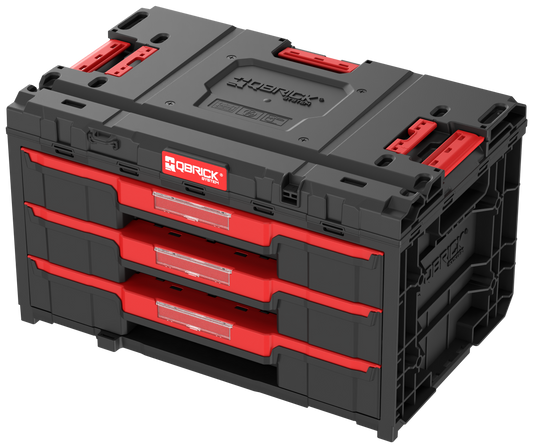 Q25979 ONE Drawer 3 Toolbox 2.0 Black