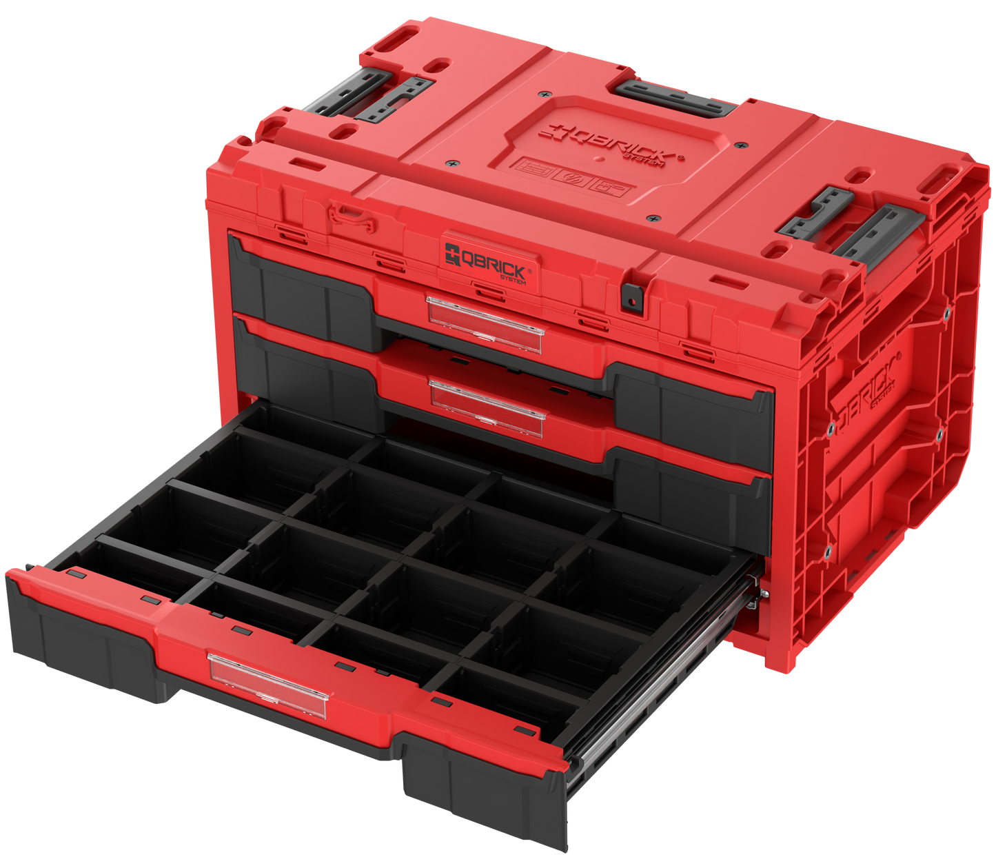 Q25976 ONE Drawer 3 Toolbox 2.0 RED