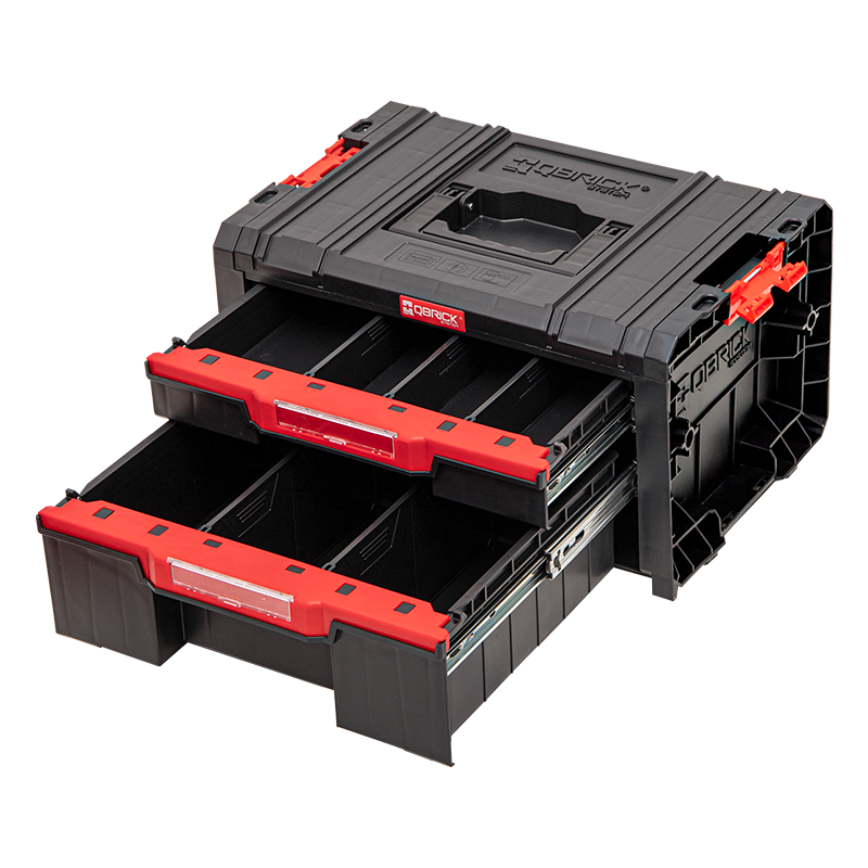 Q25747 PRO Drawer 2 Toolbox 2.0 Basic Black