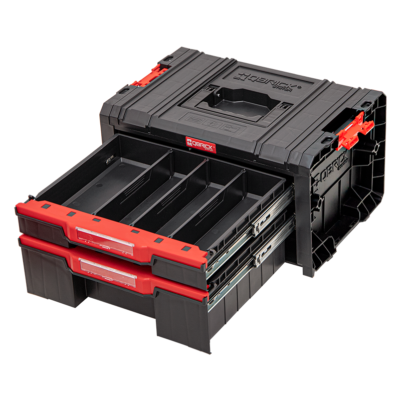 Q25747 PRO Drawer 2 Toolbox 2.0 Basic Black