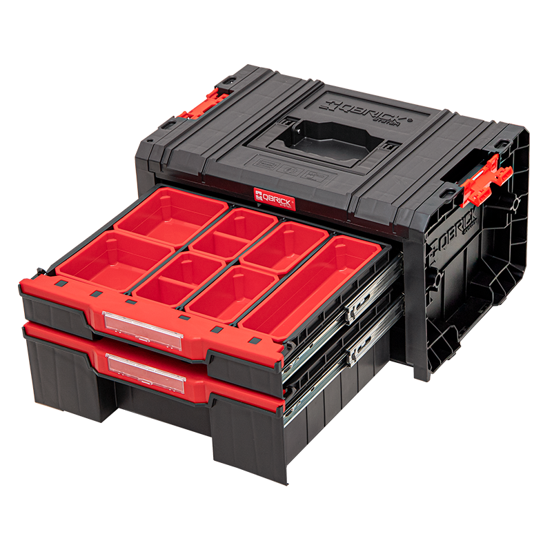 Q25749 PRO Drawer 2 Toolbox 2.0 Expert Black
