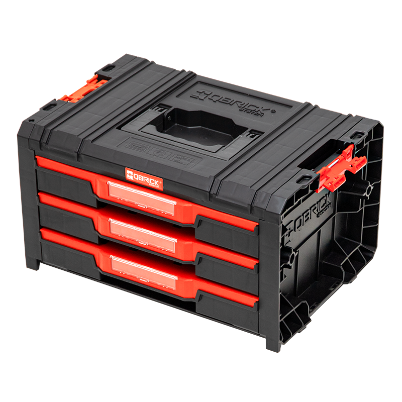 Q25745 PRO Drawer 3 Toolbox 2.0 Basic Black